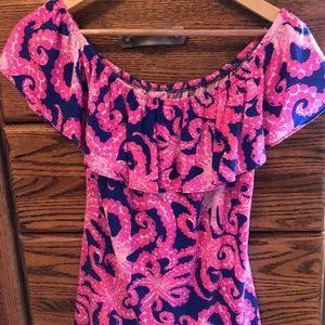 Off the shoulder blouse